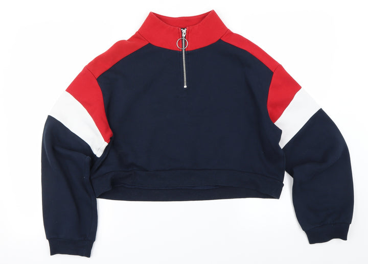 H&M Womens Blue   Pullover Jumper Size S