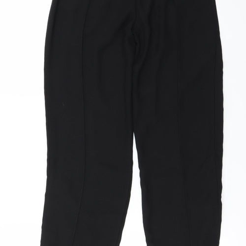H&M Womens Black   Trousers  Size 4 L26 in