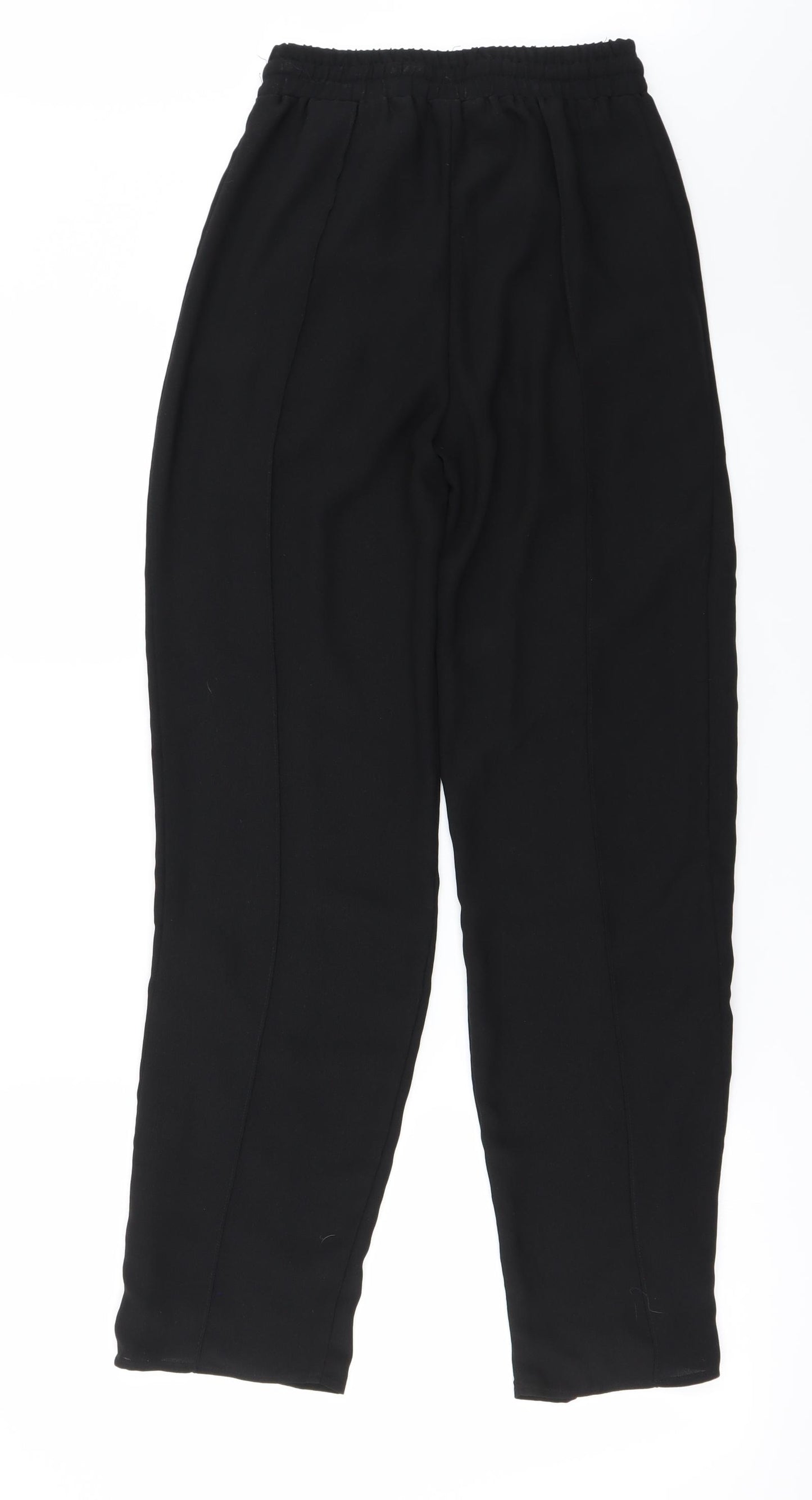 H&M Womens Black   Trousers  Size 4 L26 in