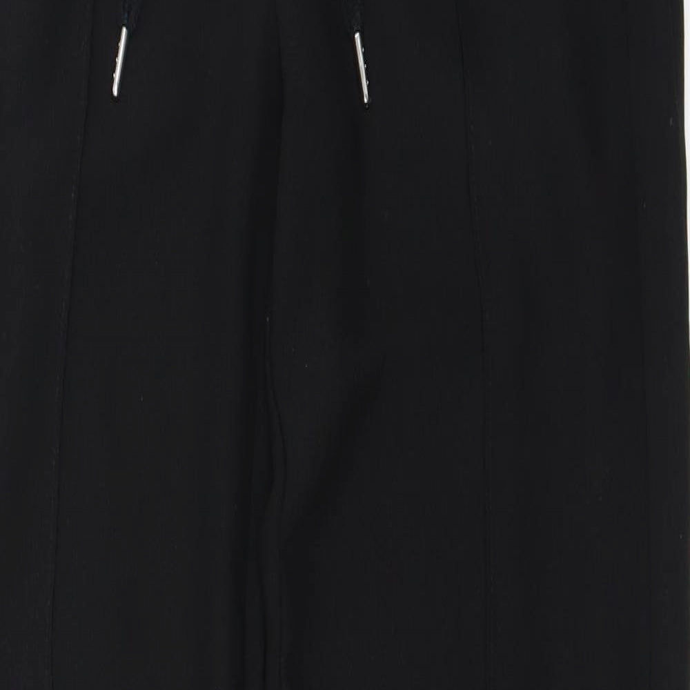 H&M Womens Black   Trousers  Size 4 L26 in