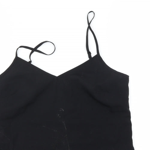 Marks and Spencer Womens Black   Basic T-Shirt Size 6