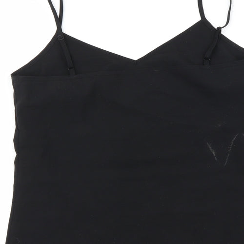 Marks and Spencer Womens Black   Basic T-Shirt Size 6