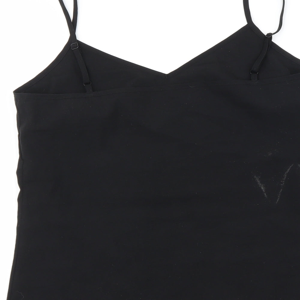 Marks and Spencer Womens Black   Basic T-Shirt Size 6