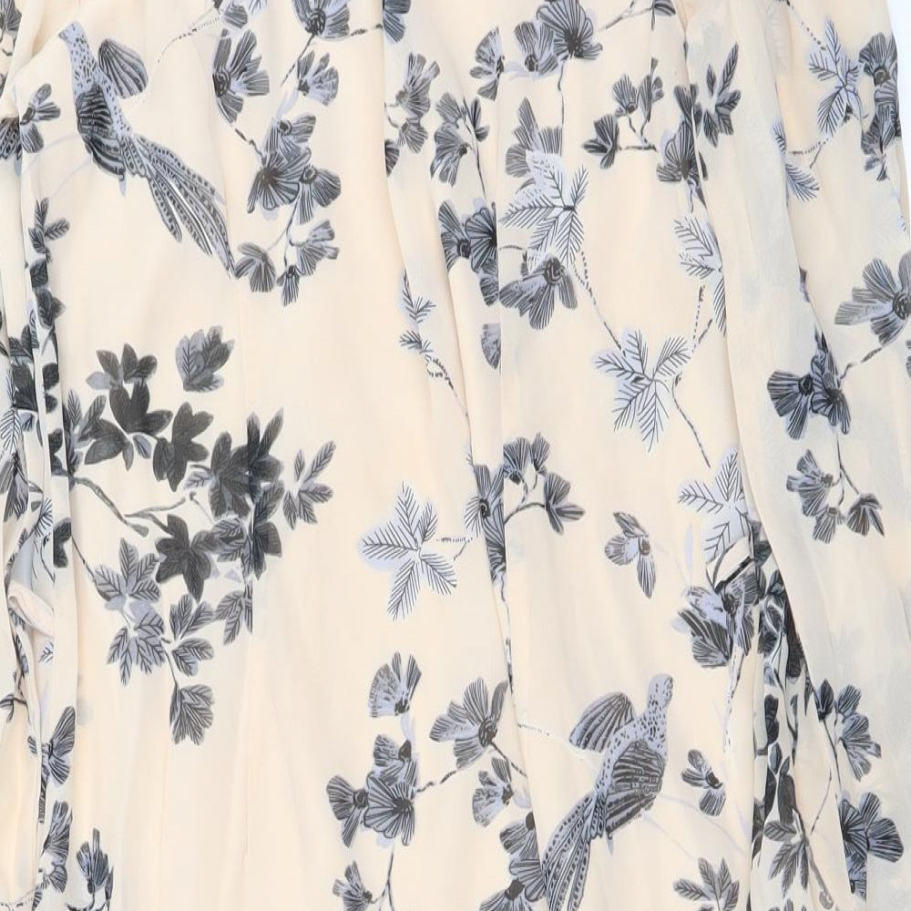 Atmosphere Womens Pink Floral  Basic Blouse Size 10