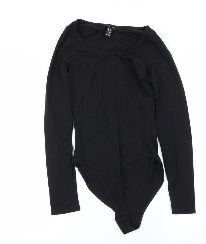 New Look Womens Black Jumpsuit One-Piece Size 8