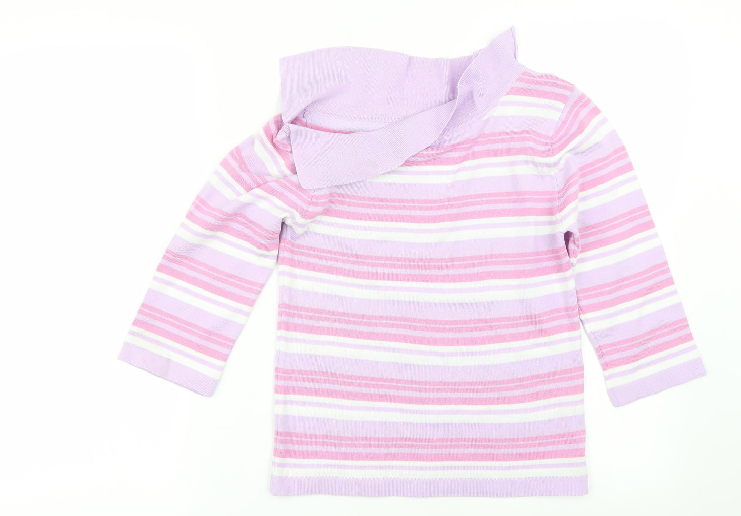 QED London Womens Purple   Basic Polo Size M
