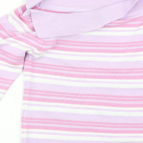 QED London Womens Purple   Basic Polo Size M