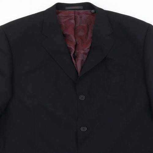 Ted Baker  Mens Black   Jacket Blazer Size 46