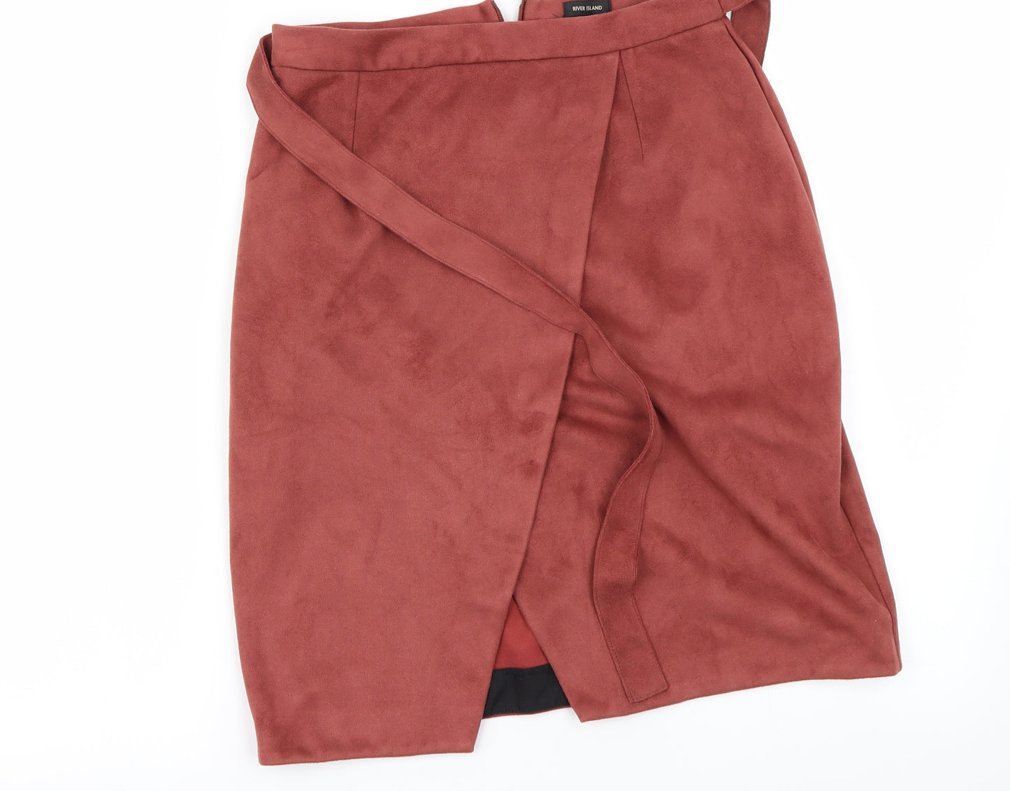River Island Womens Red   A-Line Skirt Size 10