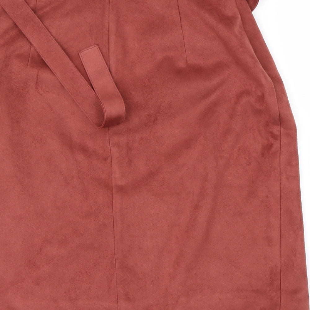 River Island Womens Red   A-Line Skirt Size 10