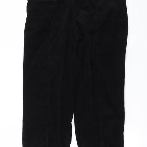 Preworn Womens Black   Trousers  Size 28 in L24 in