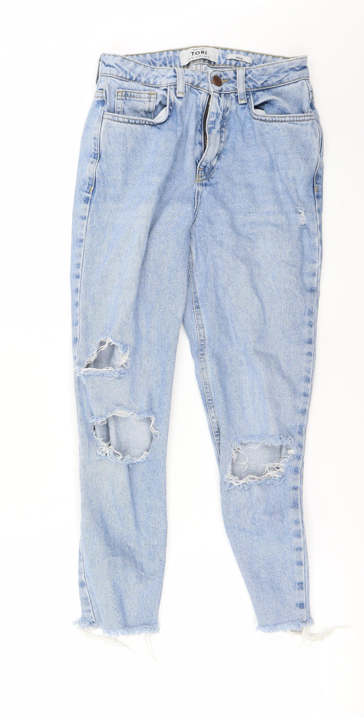 New Look Womens Blue   Straight Jeans Size 6 L23 in