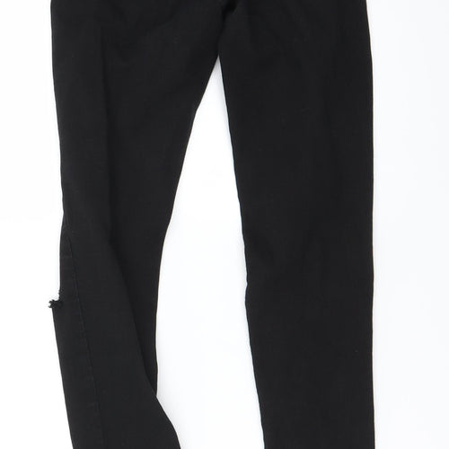 Topshop Mens Black   Skinny Jeans Size 28 in L24 in