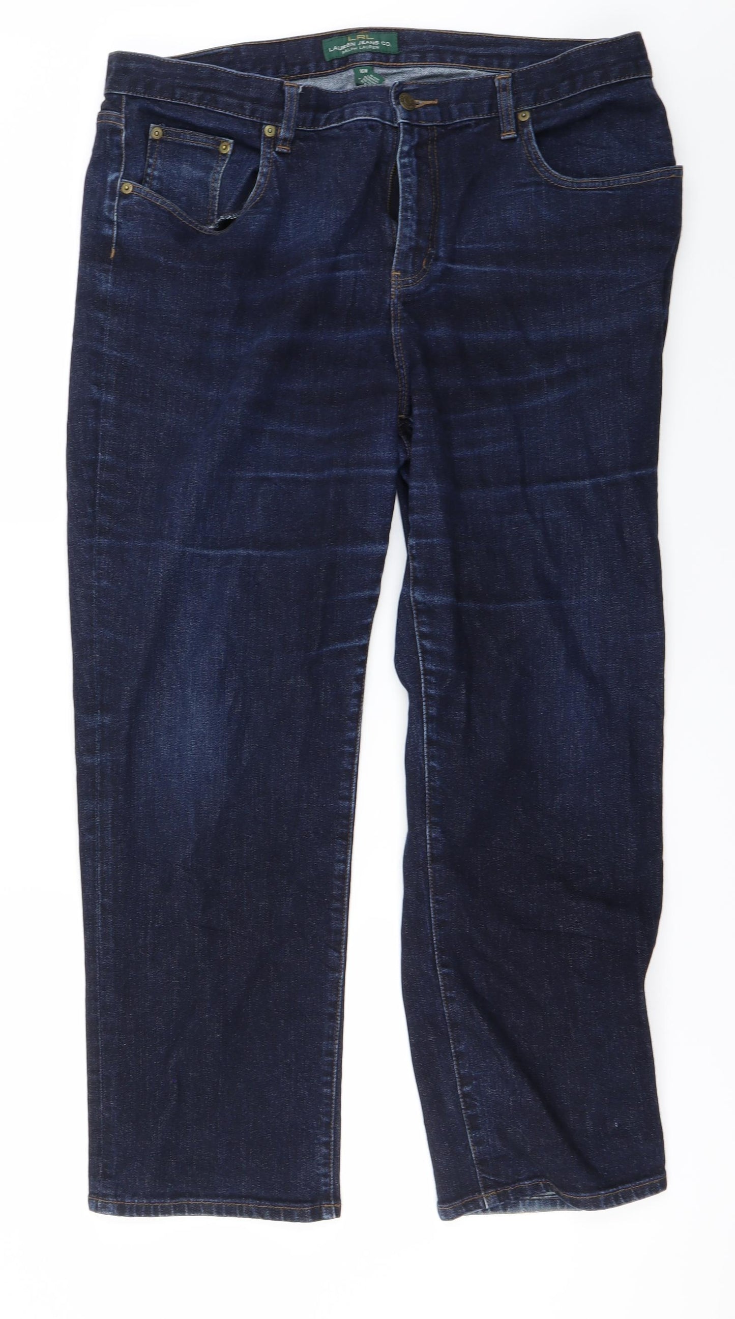 lauren jeans Mens Blue   Straight Jeans Size 36 in L27 in