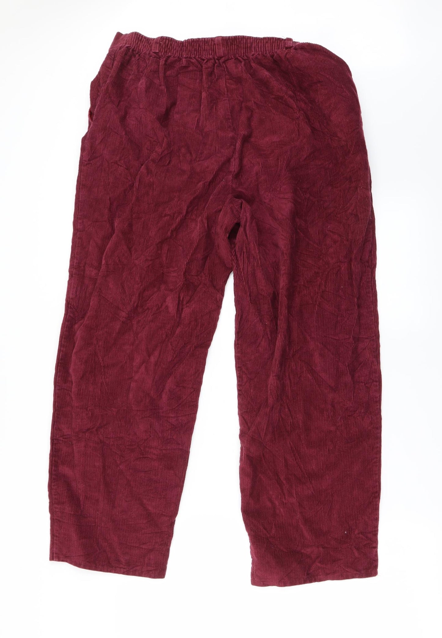 Preworn Womens Purple   Trousers  Size 18 L26 in