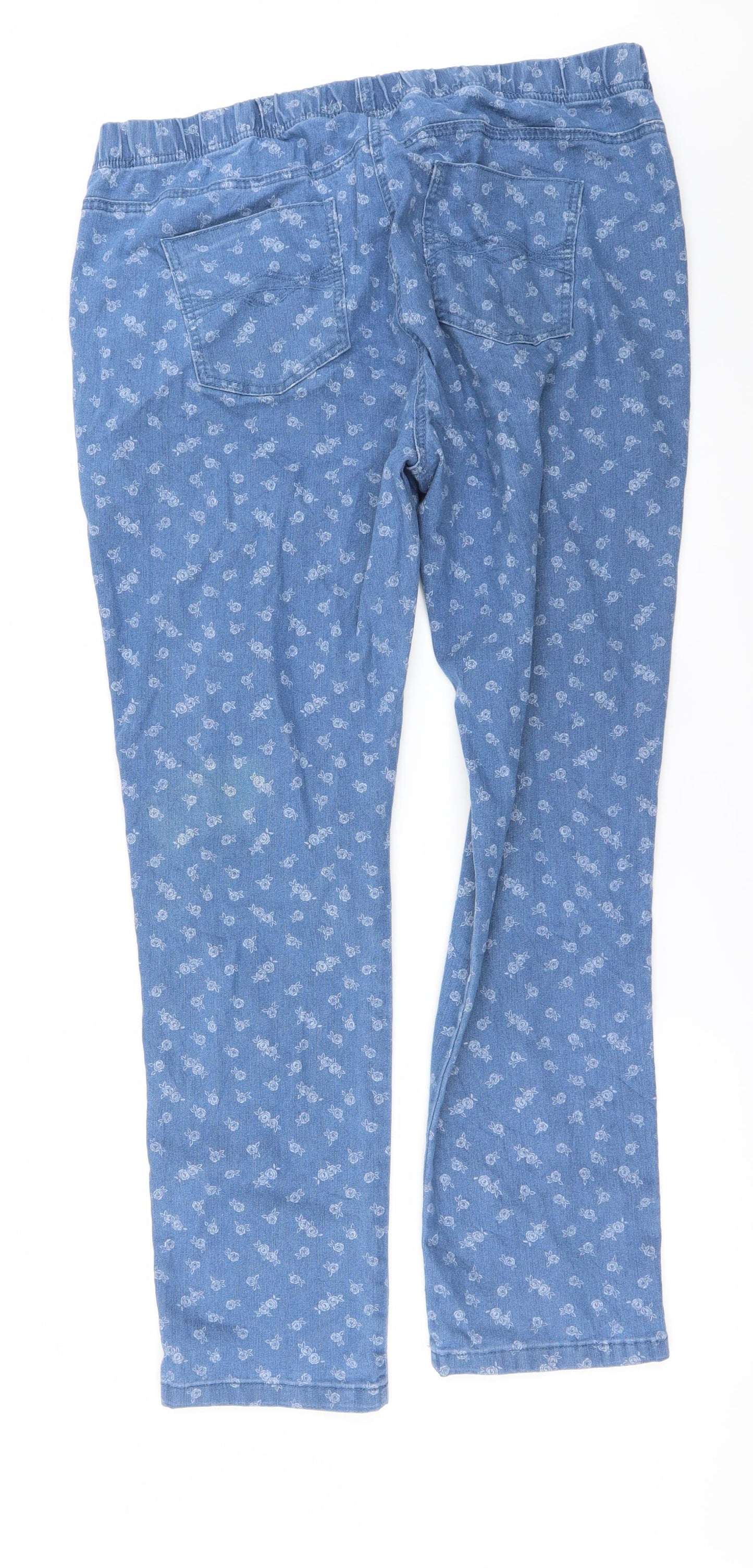 TU Womens Blue   Jegging Leggings Size 22 L28 in