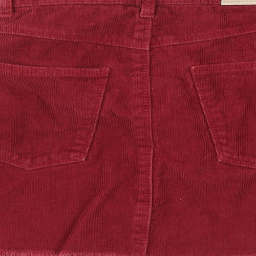 Zara Girls Red   A-Line Skirt Size 8 Years