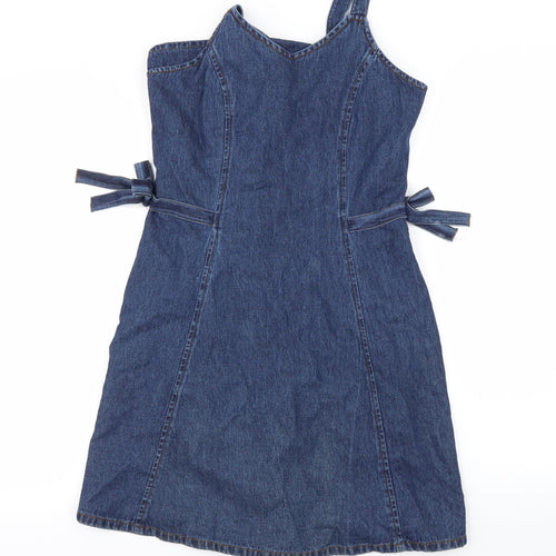 Marks and Spencer Girls Blue   Dungaree One-Piece Size 12-13 Years