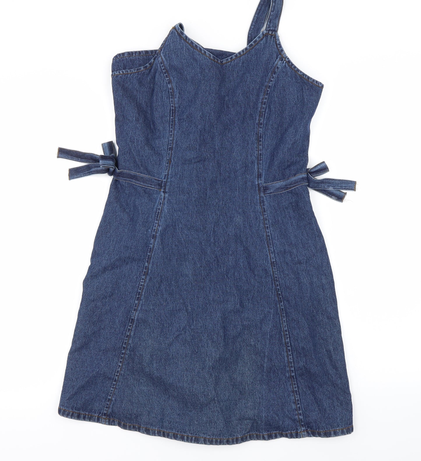 Marks and Spencer Girls Blue   Dungaree One-Piece Size 12-13 Years