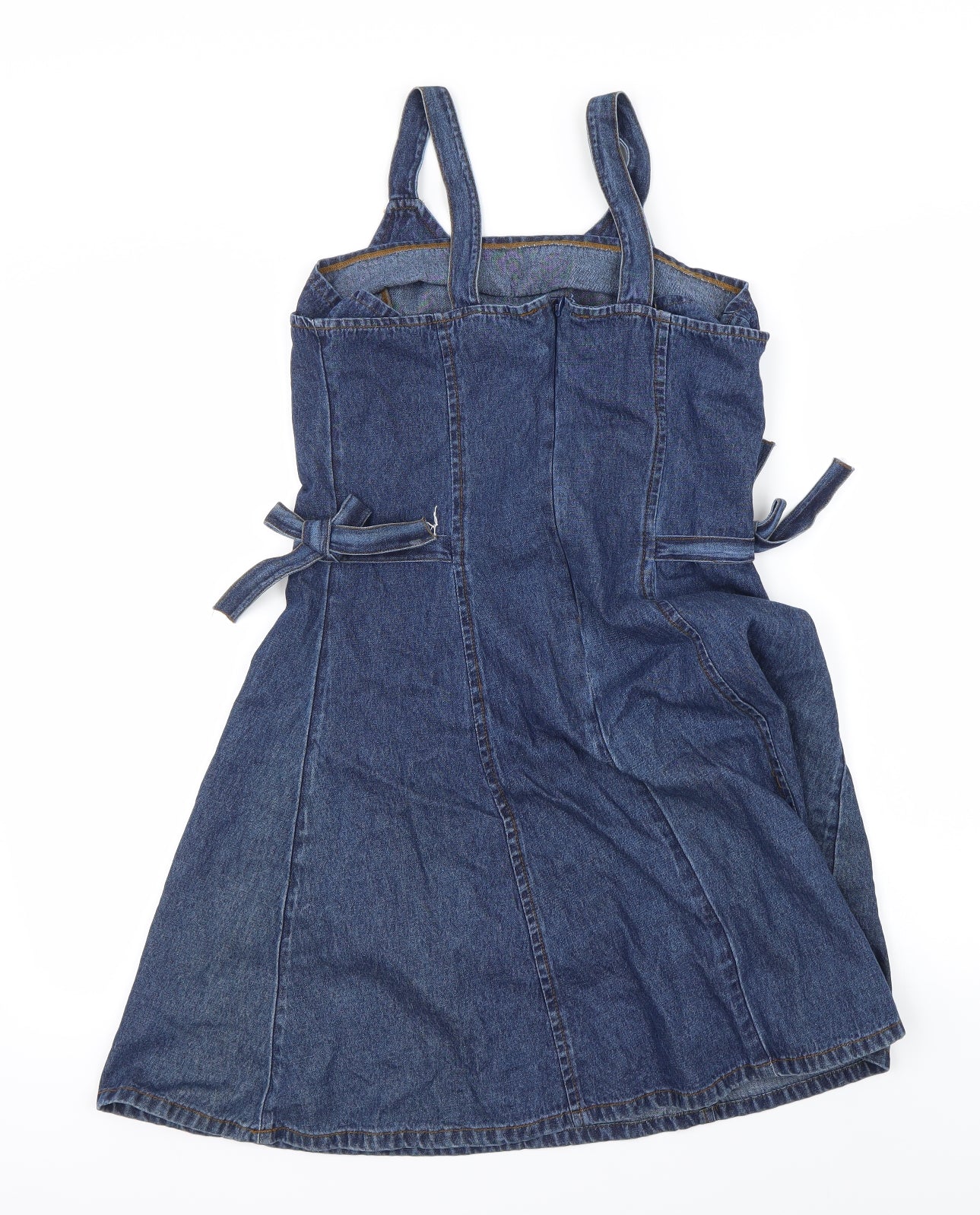 Marks and Spencer Girls Blue   Dungaree One-Piece Size 12-13 Years