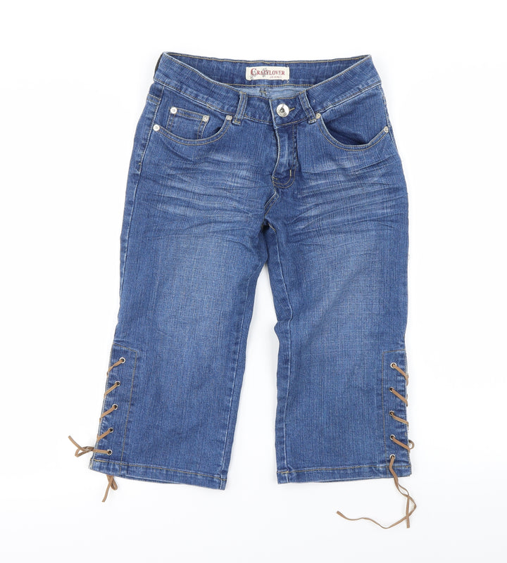 Preworn Womens Blue   Straight Jeans Size 23 in L20 in