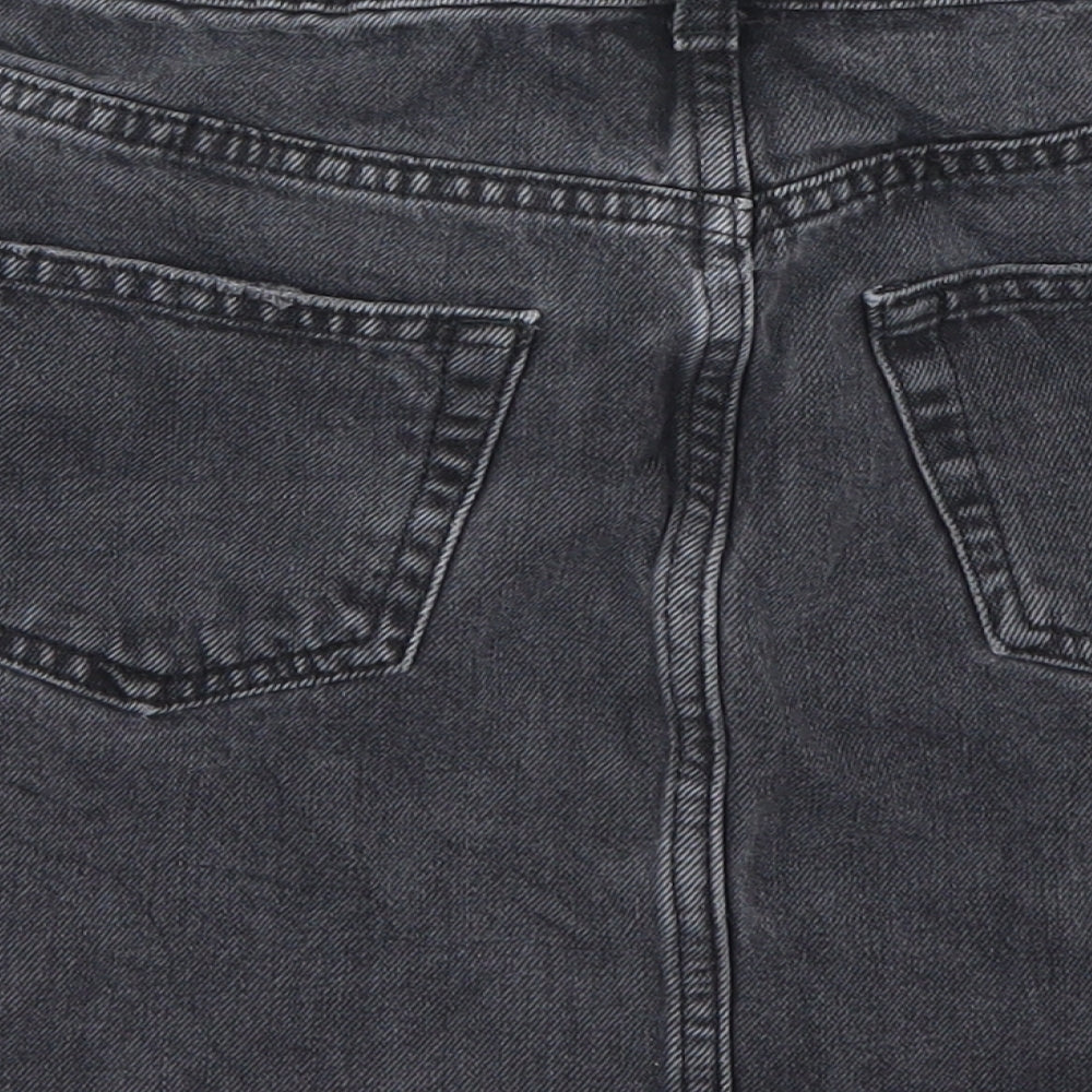 Preworn Womens Black   A-Line Skirt Size 23 in