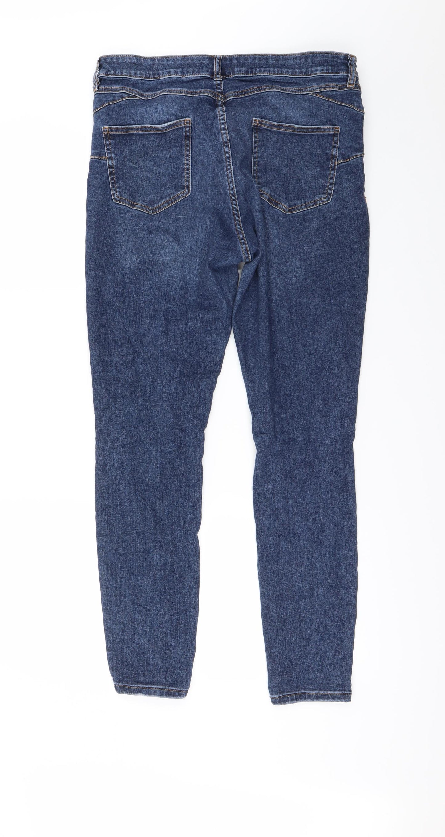 F&F Womens Blue   Skinny Jeans Size 16 L25 in
