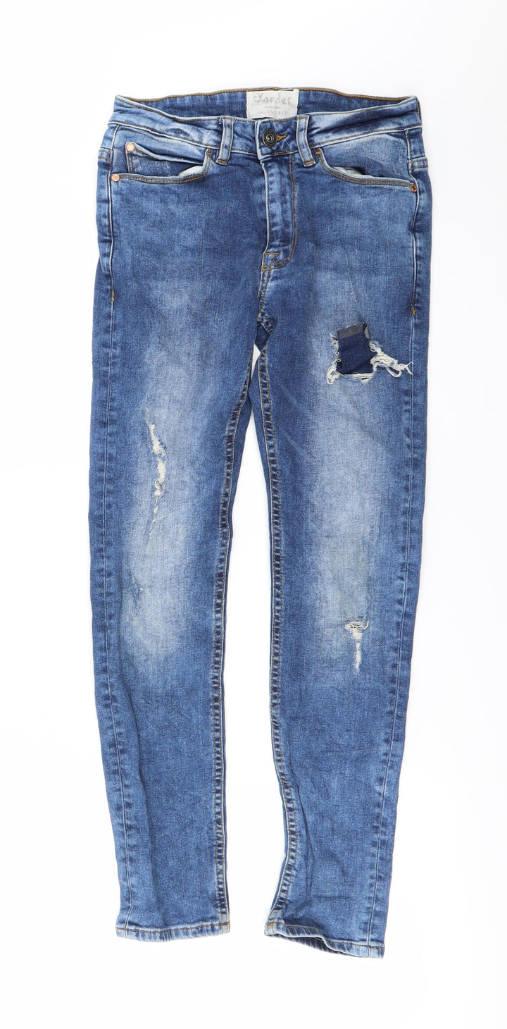 Preworn Womens Blue   Straight Jeans Size 23 in L24 in
