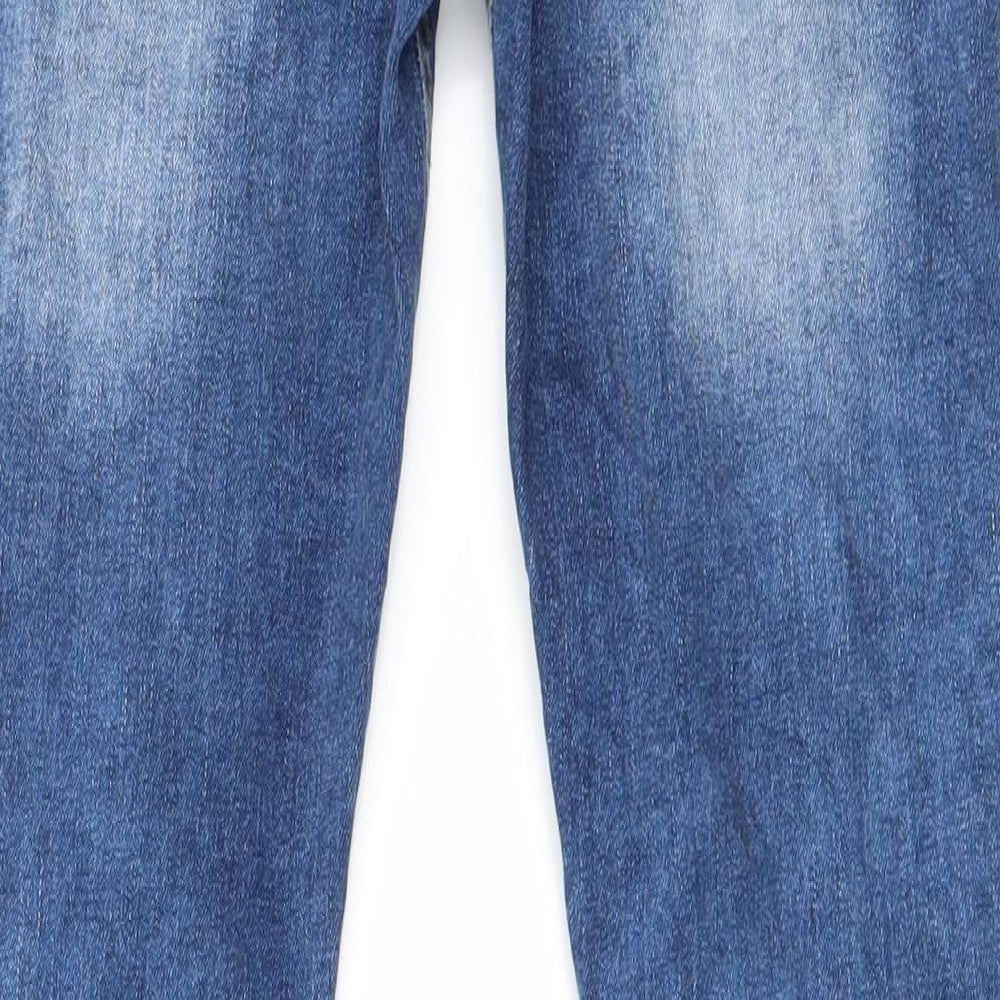 Preworn Womens Blue   Straight Jeans Size 23 in L24 in