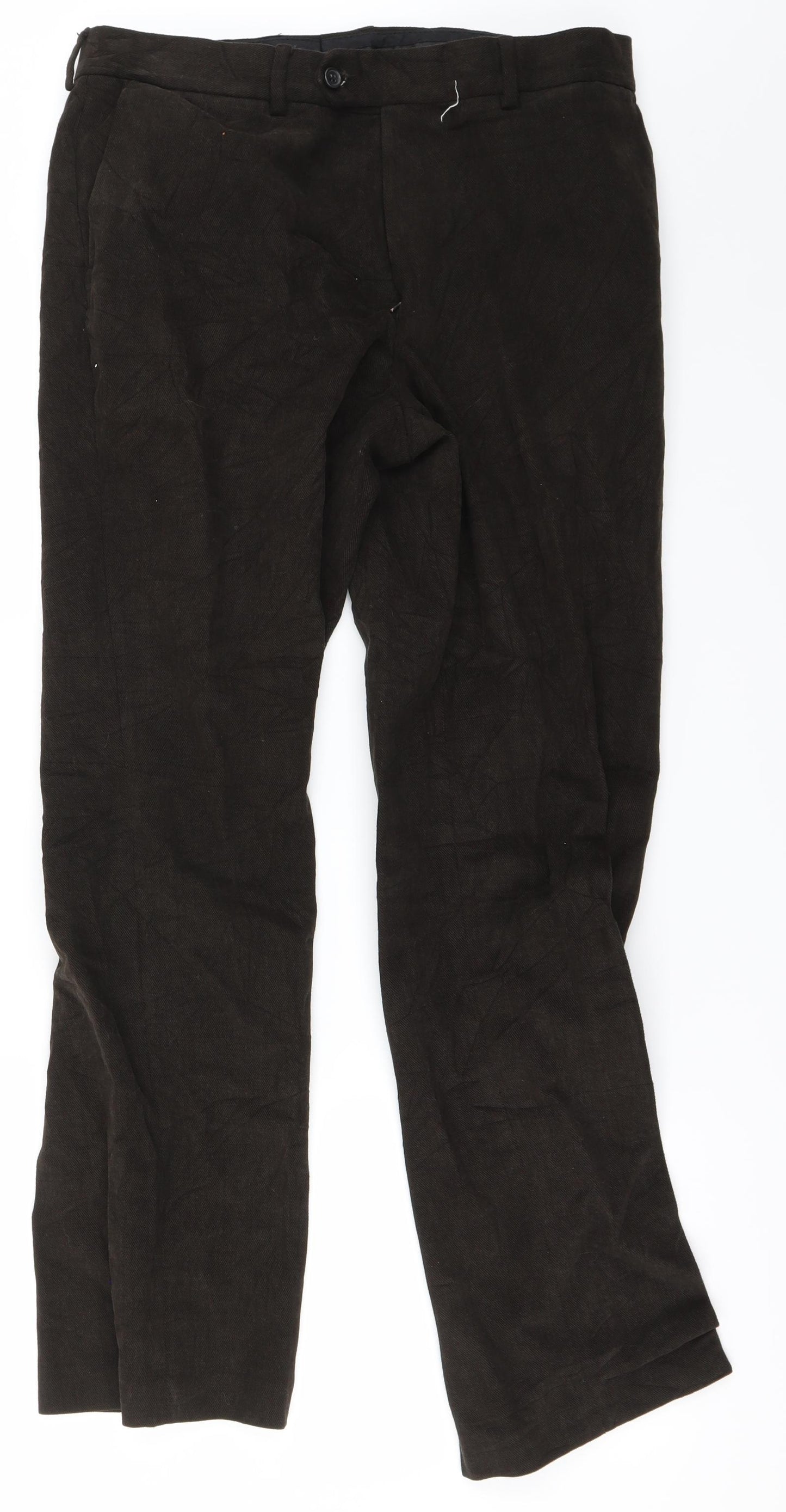 Preworn Womens Brown   Straight Jeans Size 30 in L27 in