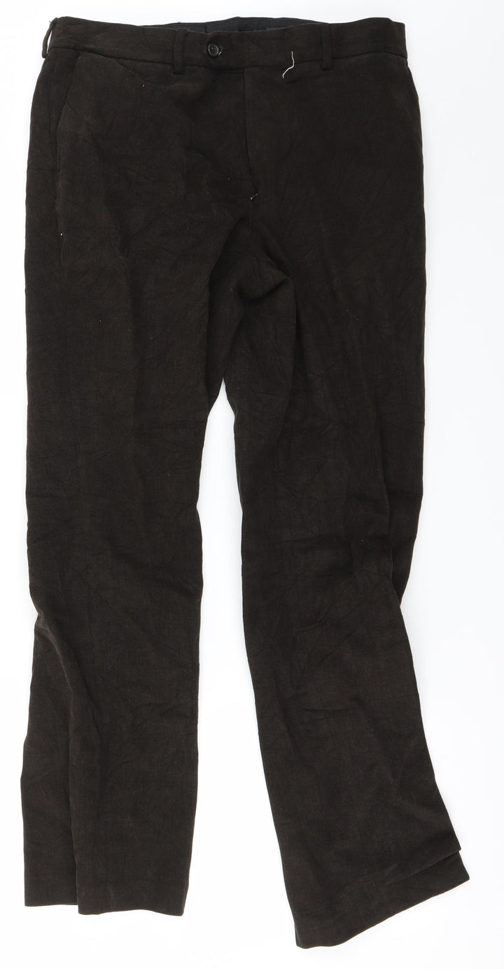 Preworn Womens Brown   Straight Jeans Size 30 in L27 in