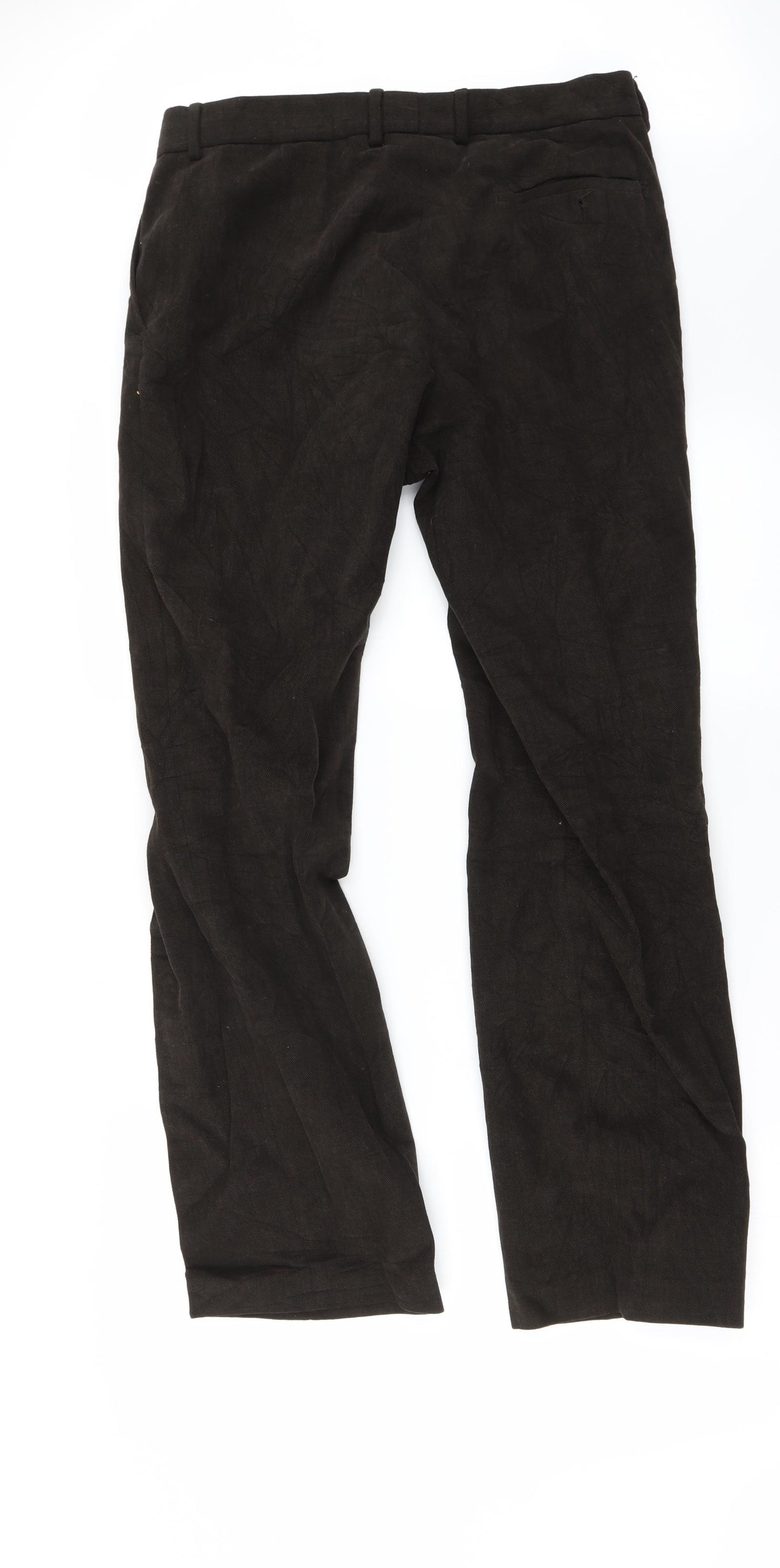 Preworn Womens Brown   Straight Jeans Size 30 in L27 in