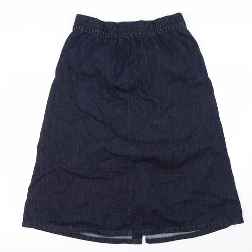 Marks and Spencer Womens Blue   A-Line Skirt Size 14