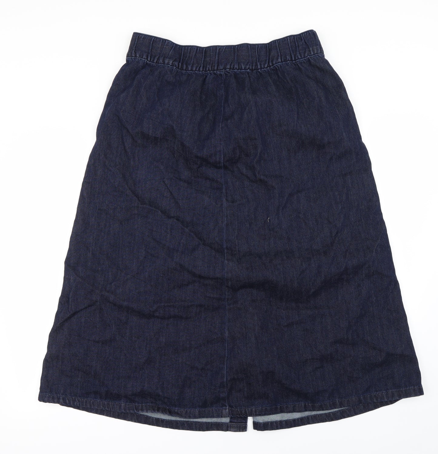 Marks and Spencer Womens Blue   A-Line Skirt Size 14