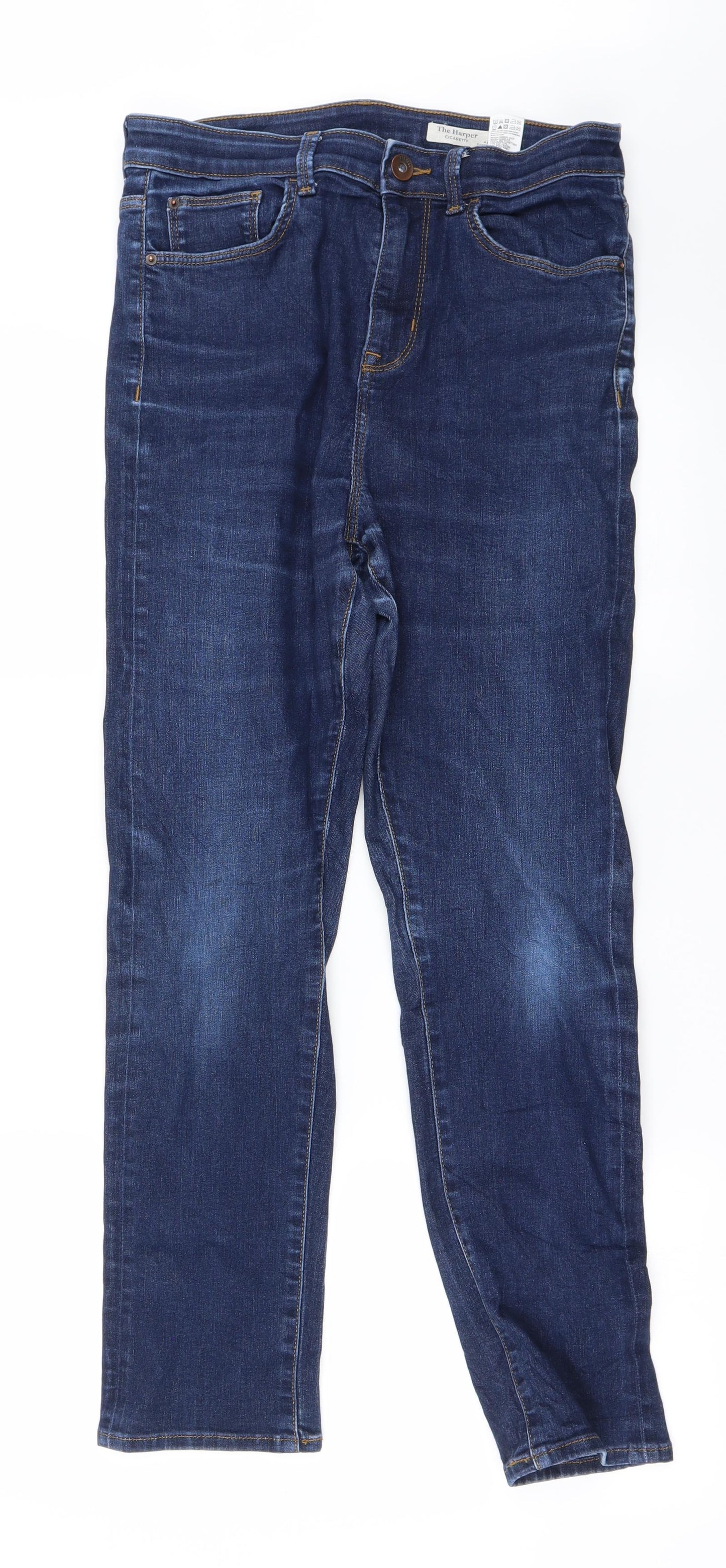 the harper  Womens Blue   Straight Jeans Size 12 L26 in