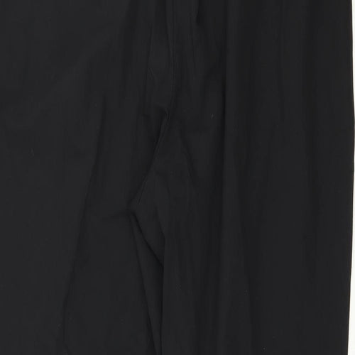 Edit Womens Black Striped  Trousers  Size 40 in L30 in