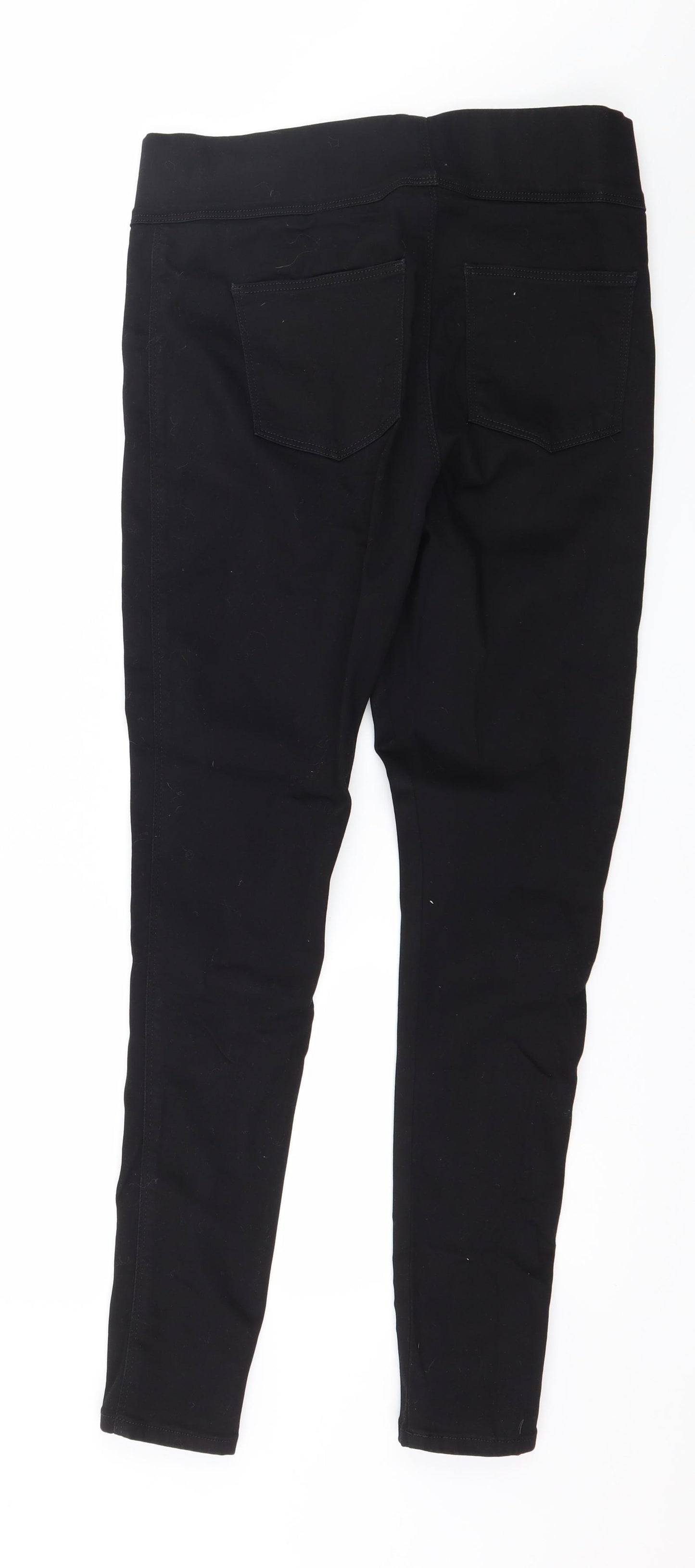 Very Womens Black  Denim Jegging Jeans Size 14 L28 in