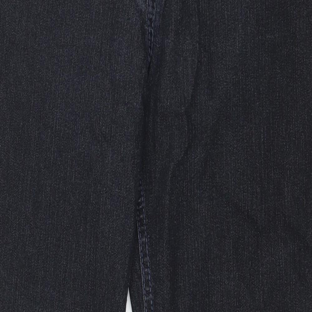 Marks and Spencer Womens Blue  Denim Bootcut Jeans Size 10 L29 in
