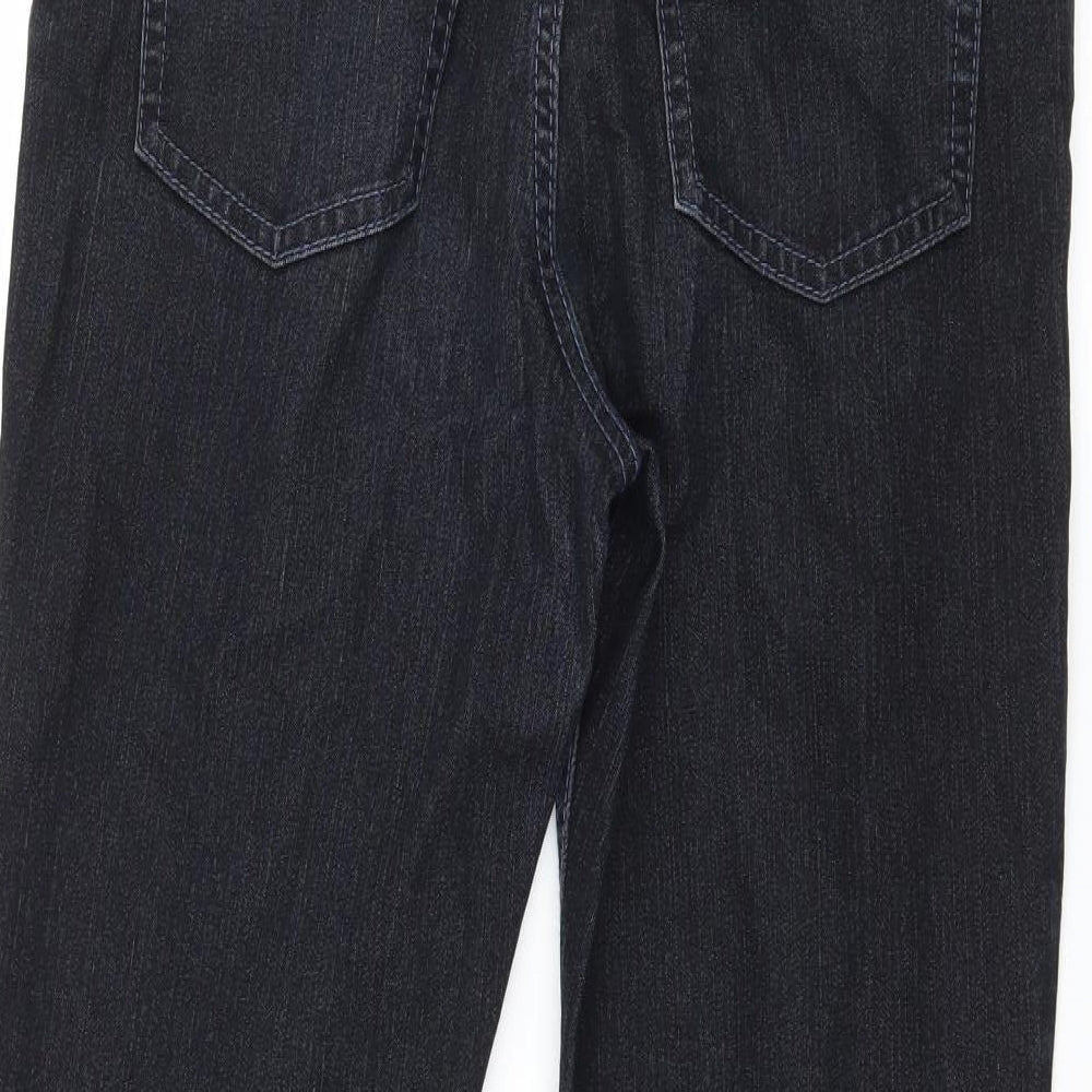 Marks and Spencer Womens Blue  Denim Bootcut Jeans Size 10 L29 in
