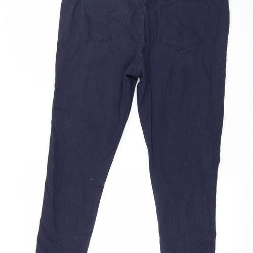TU Womens Blue  Denim Jegging Jeans Size 16 L28 in
