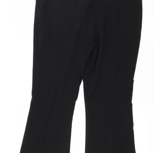 Per Una Womens Black   Trousers  Size 14 L30 in