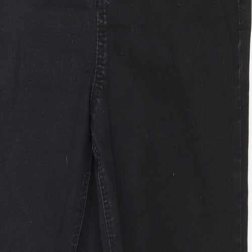 George Womens Black  Denim Skinny Jeans Size 12 L27 in