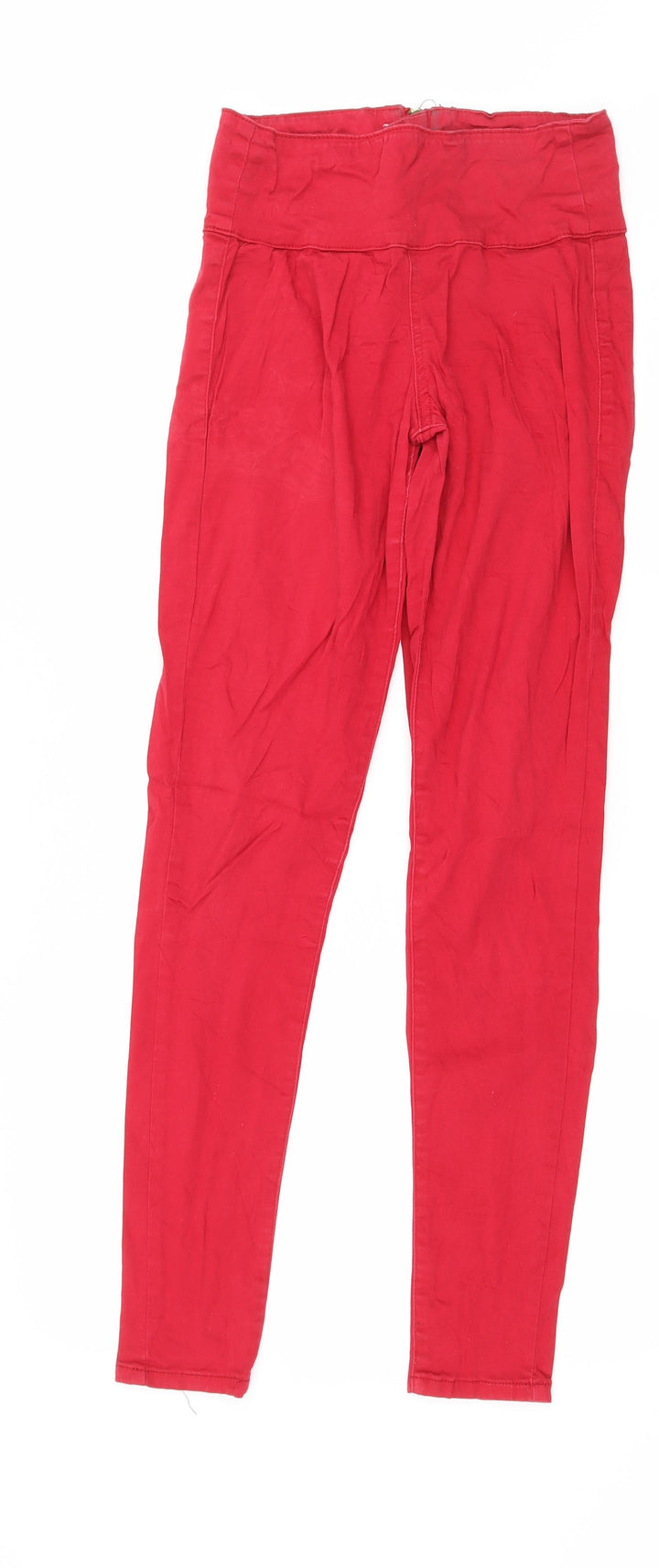 Place Du Jour Womens Red  Denim Skinny Jeans Size S L29 in