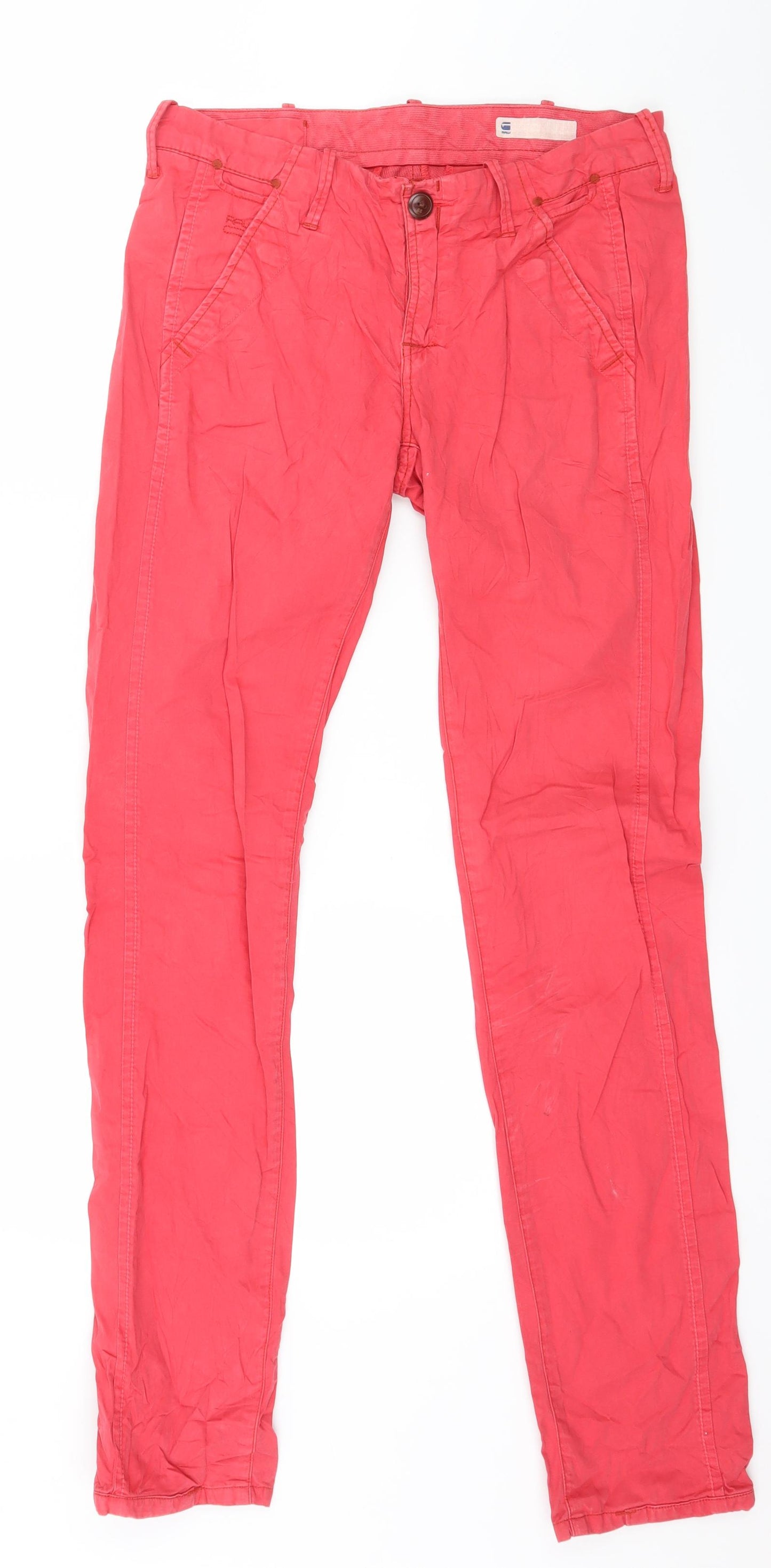 G-Star Womens Pink   Cargo Trousers Size 27 in L32 in