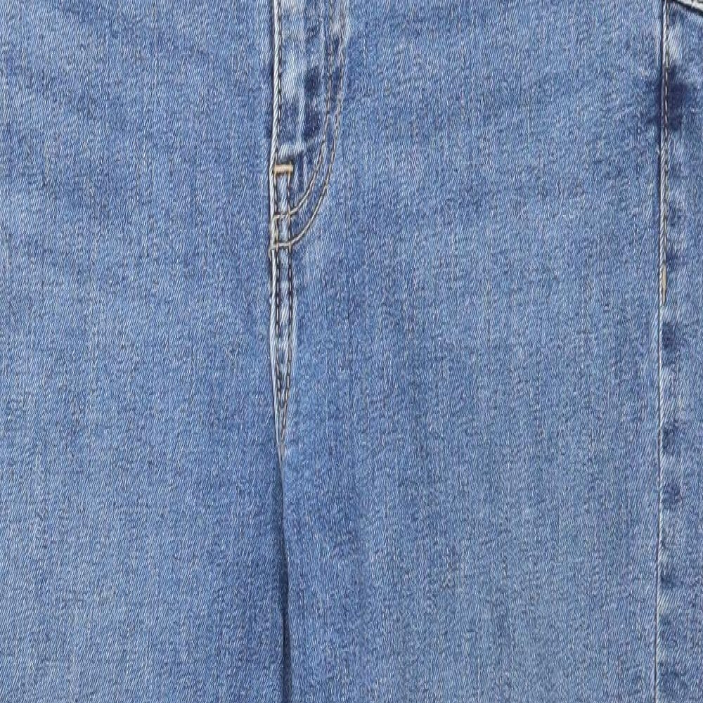 New Look Womens Blue  Denim Skinny Jeans Size 12 L27 in
