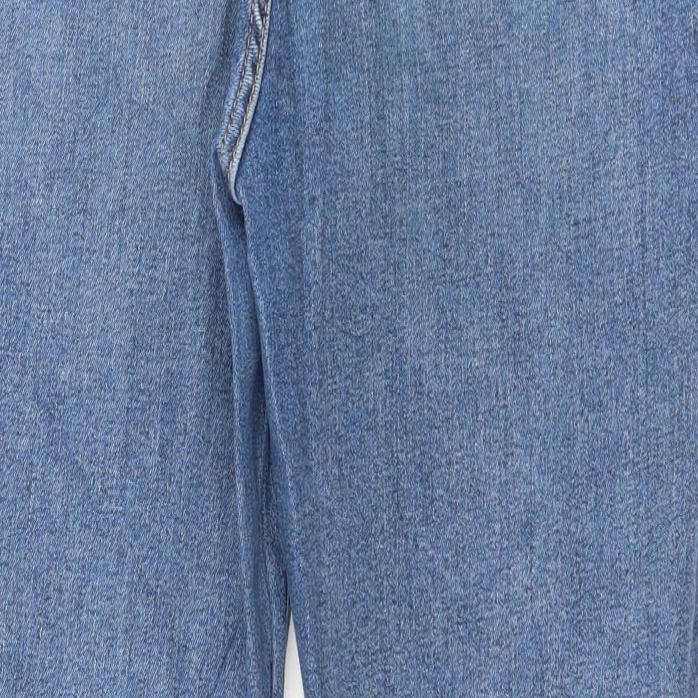 New Look Womens Blue  Denim Skinny Jeans Size 12 L27 in