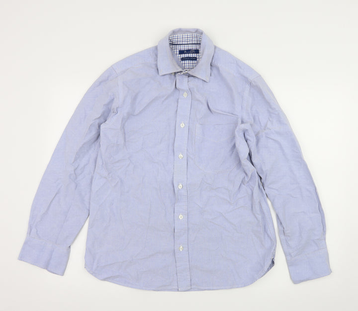 BHS Mens Blue    Button-Up Size S