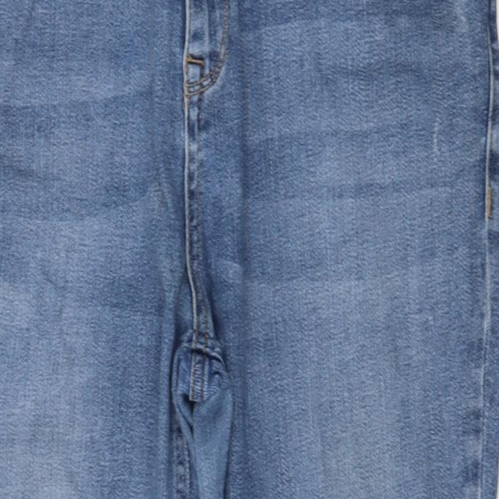 River Island Womens Blue  Denim Skinny Jeans Size 16 L28 in
