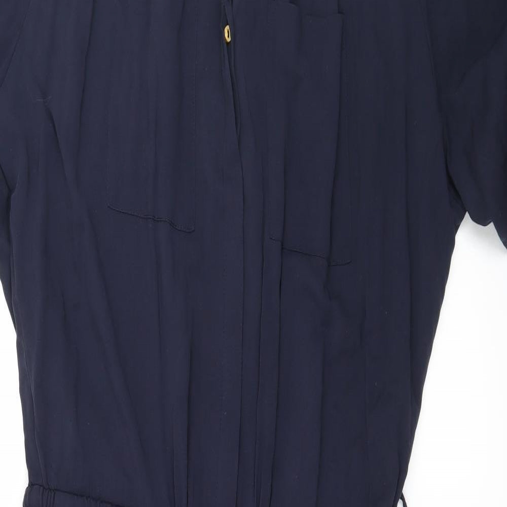 H&M Womens Blue   Jumpsuit One-Piece Size 12 L29 in