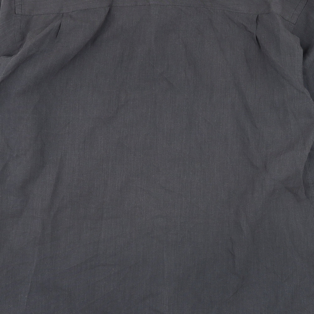 F&F Mens Grey    Button-Up Size 14.5